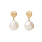 Marco Bicego 18K Yellow Gold Africa Pearl Drop Earrings