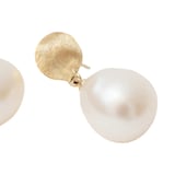 Marco Bicego 18K Yellow Gold Africa Pearl Drop Earrings