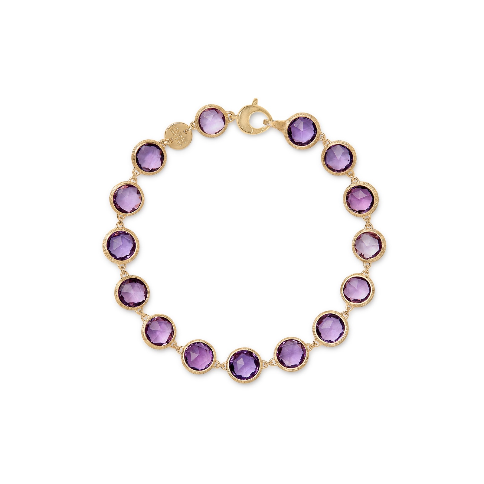 Marco Bicego 18K Yellow Gold Jaipur Color Amethyst Bracelet