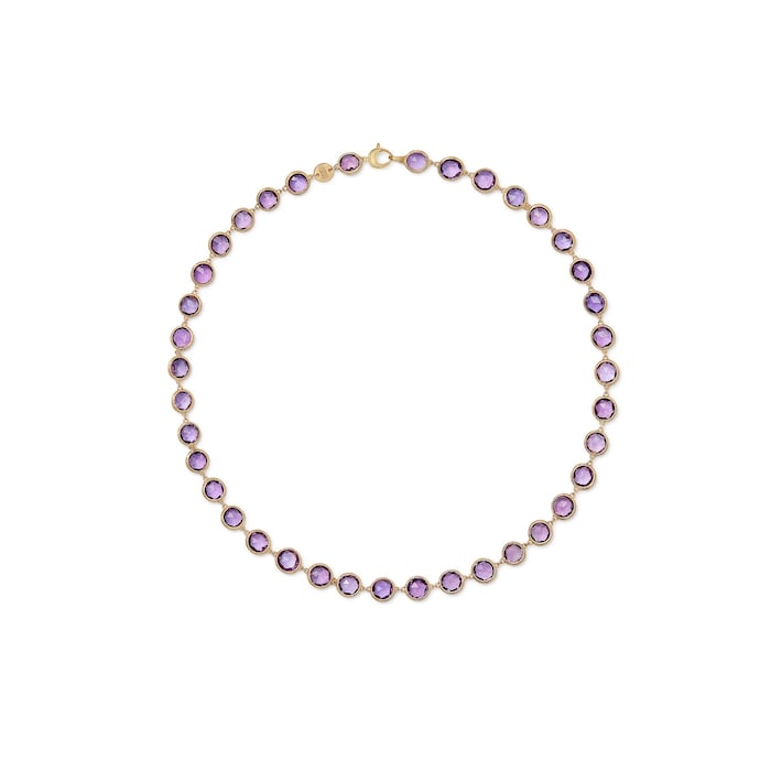 Marco Bicego 18K Yellow Gold Jaipur Color Amethyst Necklace