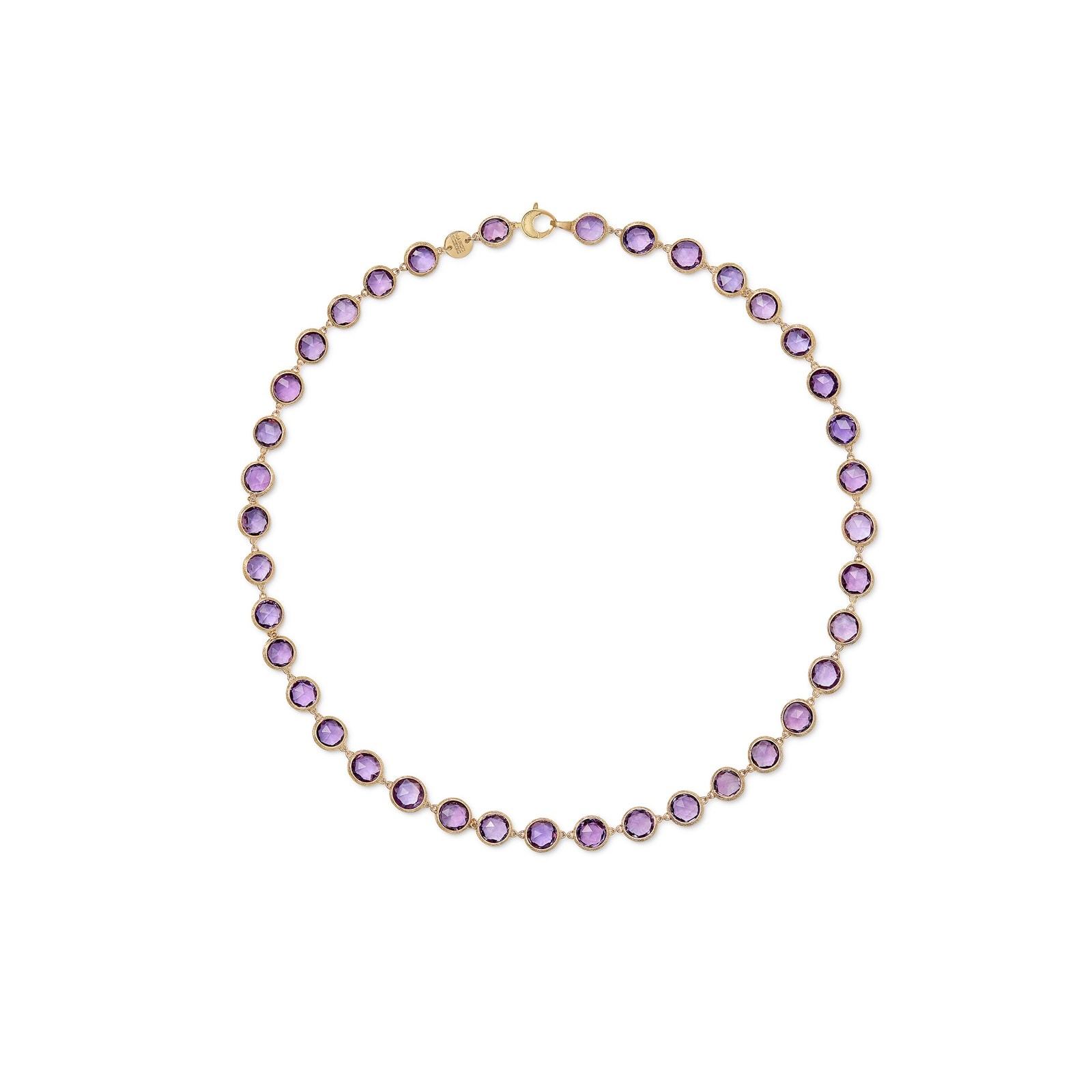 Marco Bicego 18K Yellow Gold Jaipur Color Amethyst Necklace