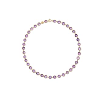 Marco Bicego 18K Yellow Gold Jaipur Color Amethyst Necklace