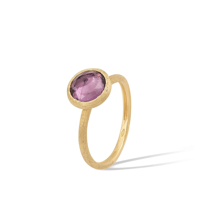 Marco Bicego 18K Yellow Gold Jaipur Amethyst Ring - Size 7