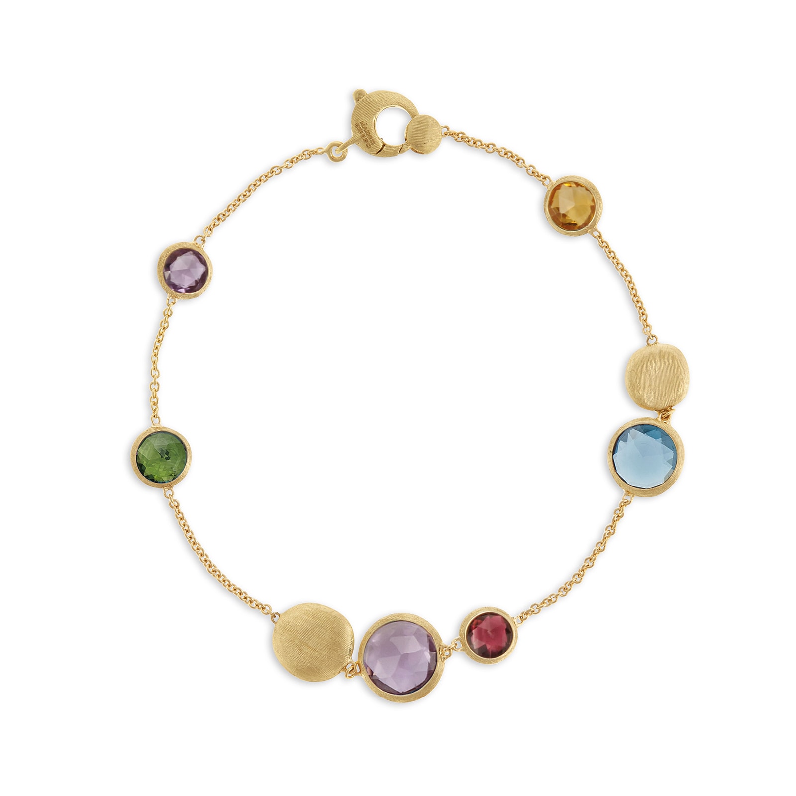 Marco Bicego 18K Yellow Gold Jaipur Mixed Gemstone Bracelet