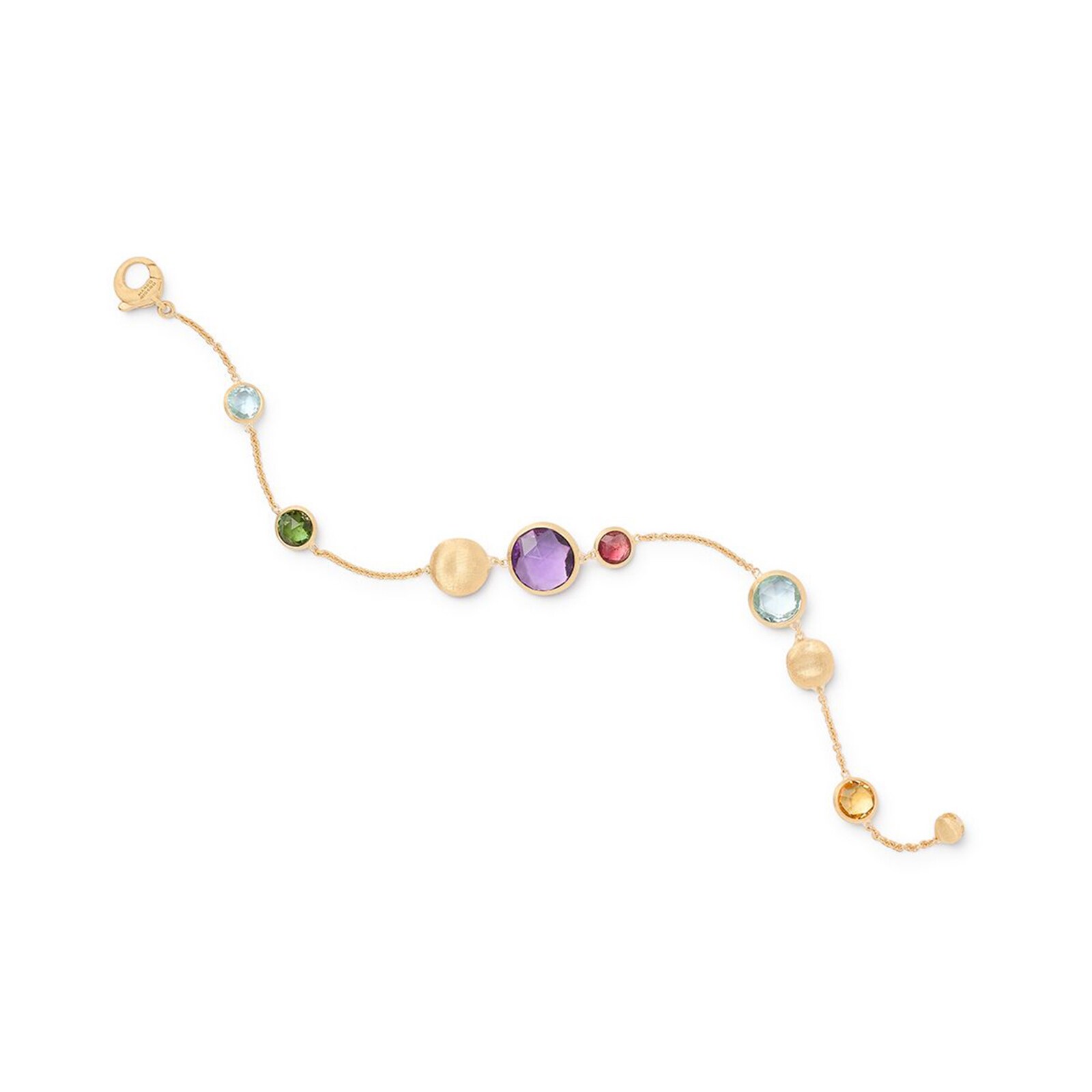 Marco Bicego 18K Yellow Gold Jaipur Mixed Gemstone Bracelet
