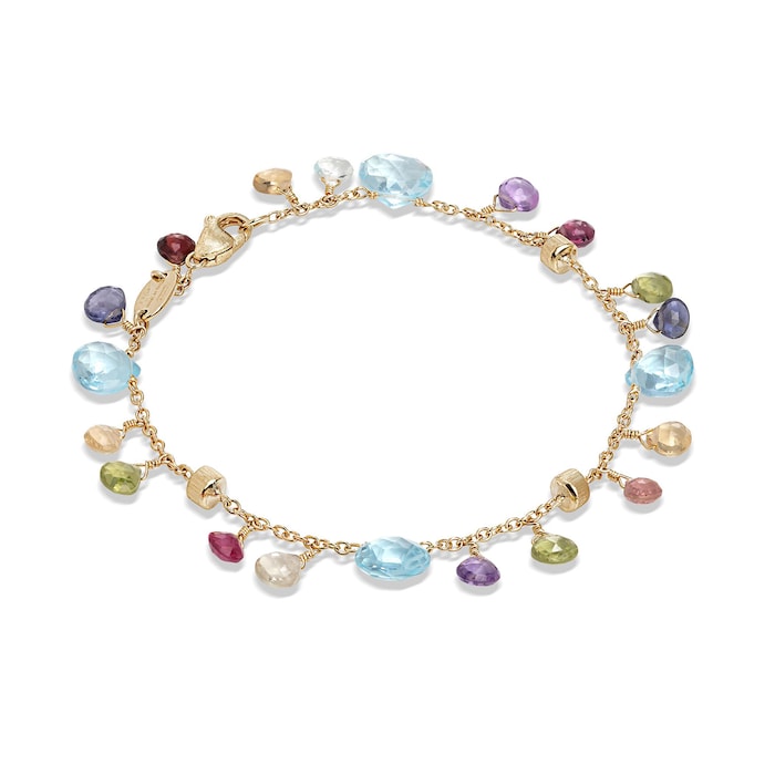 Marco Bicego 18K Yellow Gold Paradise Mixed Gemstone Bracelet