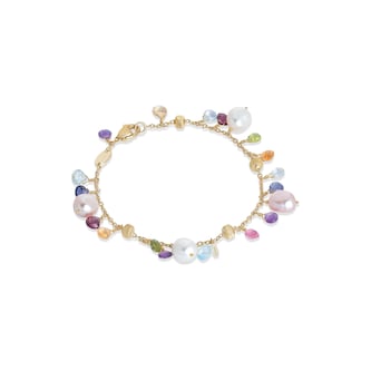 Marco Bicego 18K Yellow Gold Paradise Mixed Gemstone & Pearl Bracelet Marco Bicego 18K Yellow Gold Paradise Mixed Gemstone & Pearl Bracelet