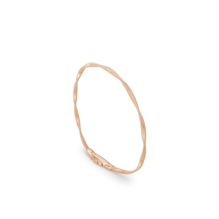 Marco Bicego 18K Rose Gold Marrakech Twist Bangle