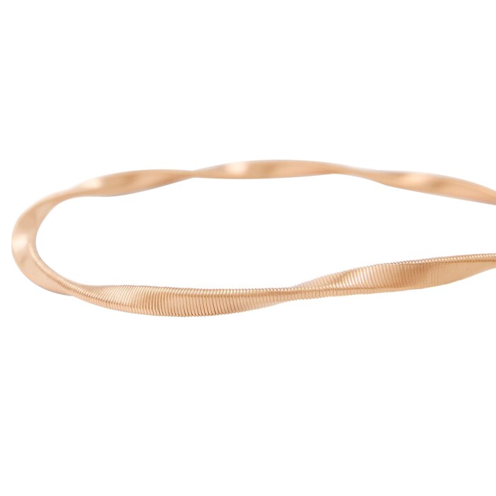 Marco Bicego 18K Rose Gold Marrakech Twist Bangle