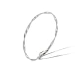 Marco Bicego 18K White Gold Marrakech Twist Bangle