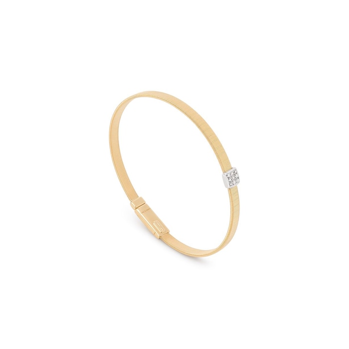 Marco Bicego 18K Yellow Gold Masai 0.07ctw Diamond Bracelet