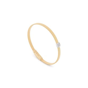 Marco Bicego 18K Yellow Gold Masai 0.07ctw Diamond Bracelet