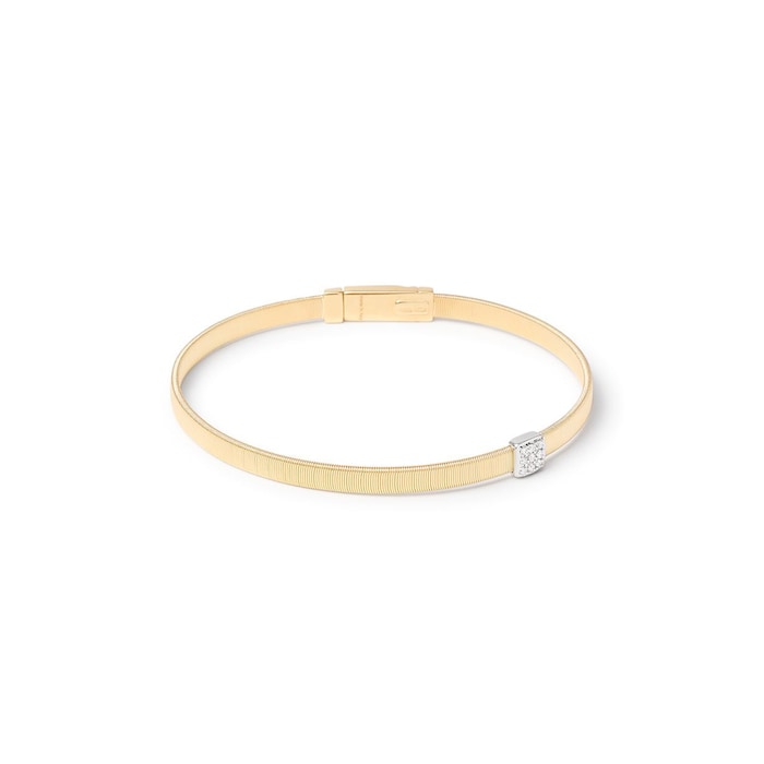 Marco Bicego 18K Yellow Gold Masai 0.07ctw Diamond Bracelet