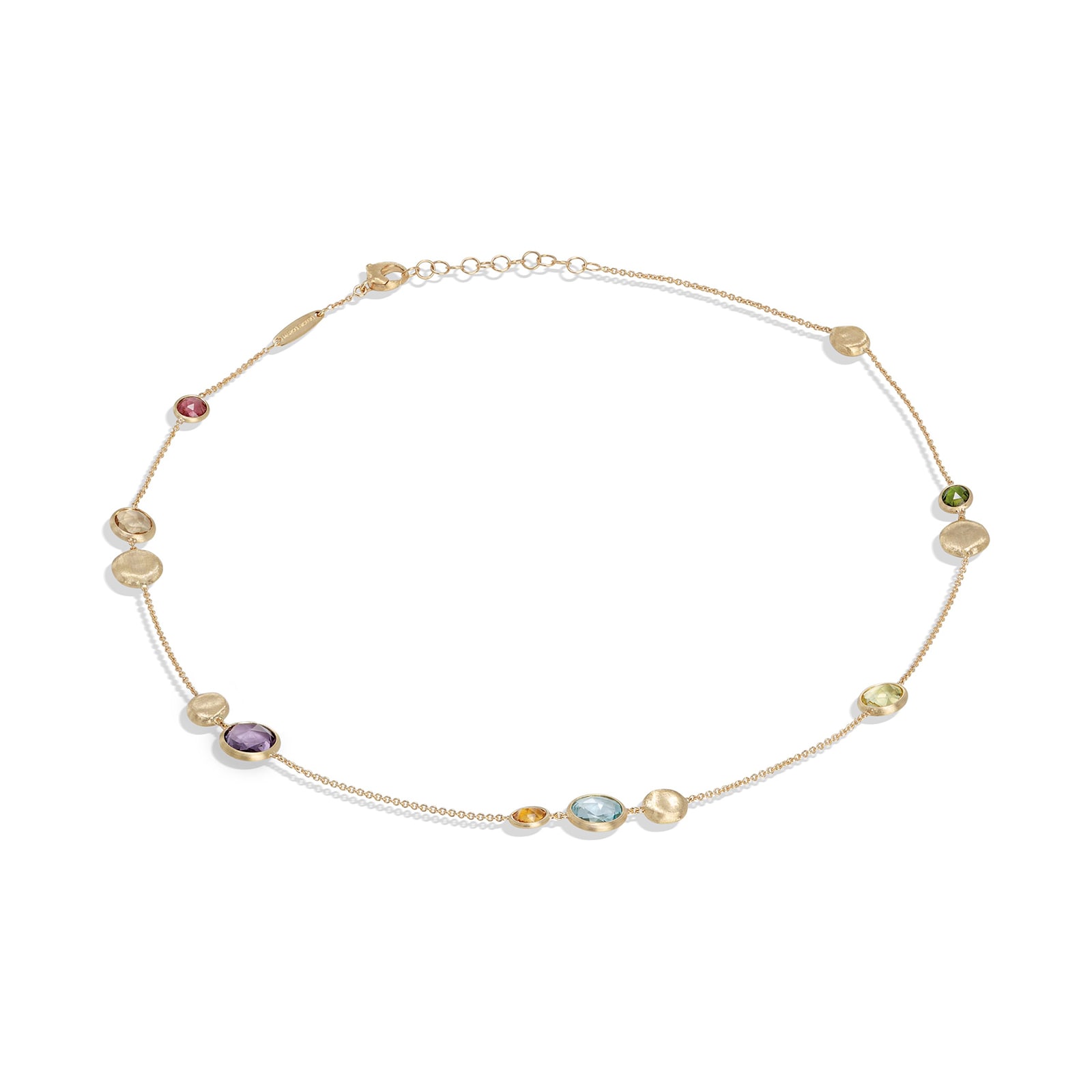 Marco Bicego 18K Yellow Gold Jaipur Mixed Gemstone Necklace