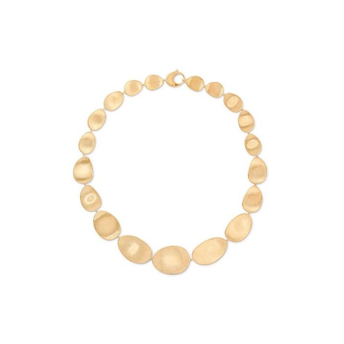 Marco Bicego 18K Yellow Gold Lunaria Graduated Necklace