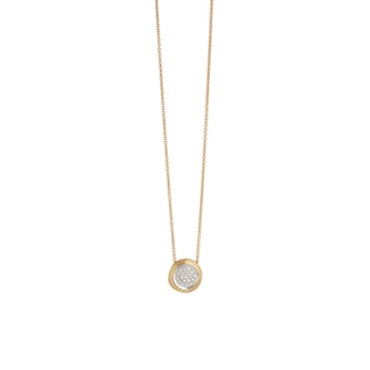 Marco Bicego 18K Yellow Gold 0.15ctw Diamond Link Necklace Marco Bicego 18K Yellow Gold 0.15ctw Diamond Link Necklace