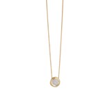 Marco Bicego 18K Yellow Gold 0.15ctw Diamond Link Necklace