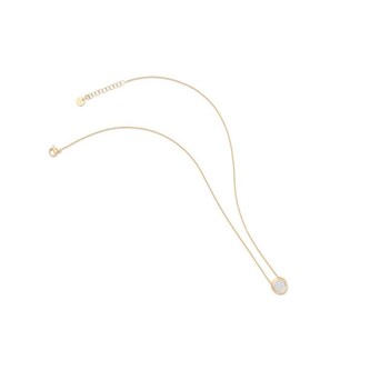 Marco Bicego 18K Yellow Gold 0.15ctw Diamond Link Necklace