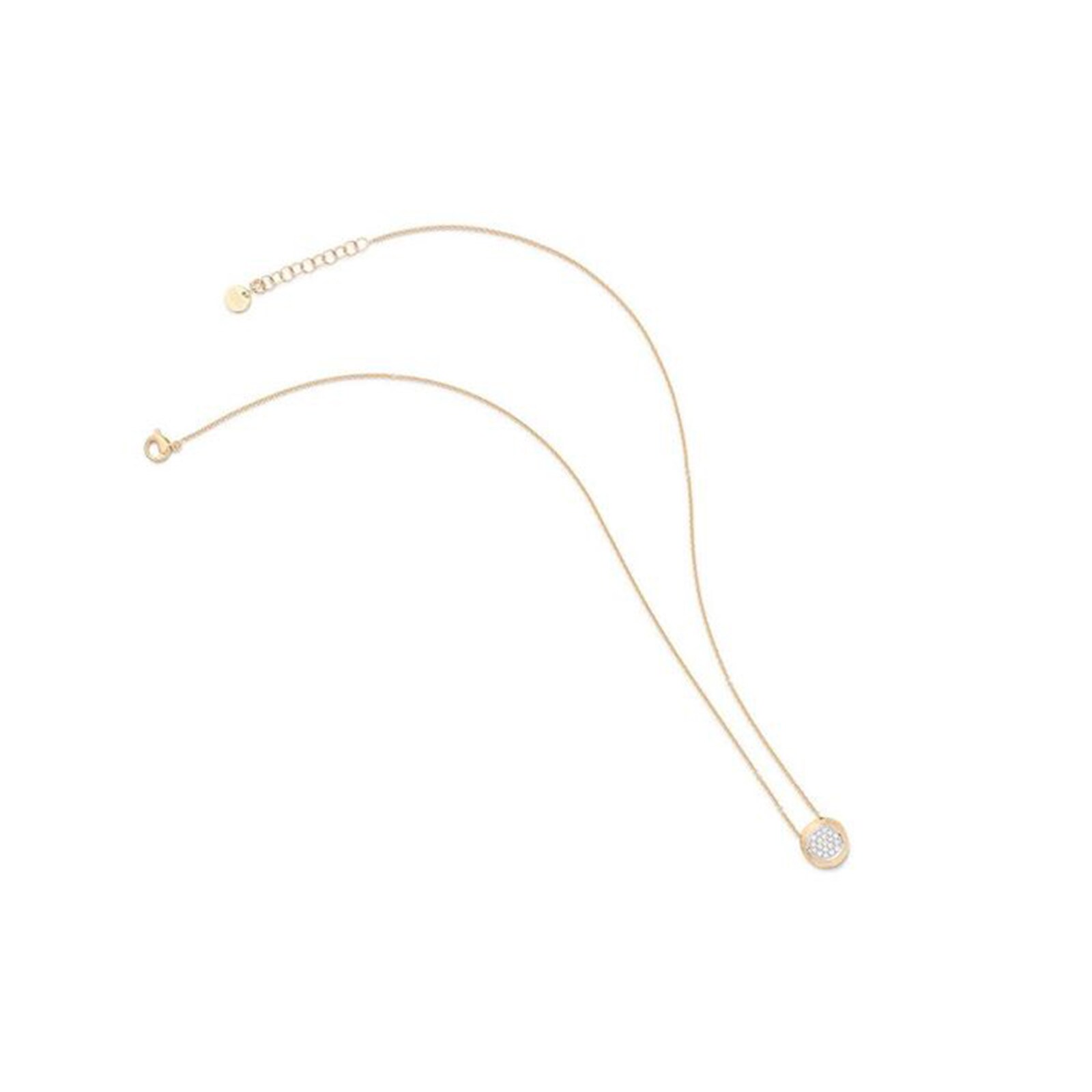 Marco Bicego 18K Yellow Gold 0.15ctw Diamond Link Necklace