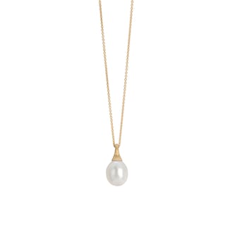 Marco Bicego 18K Yellow Gold Africa Pearl Boule Necklace Marco Bicego 18K Yellow Gold Africa Pearl Boule Necklace
