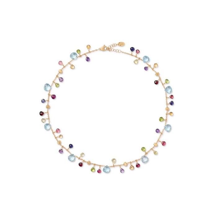 Marco Bicego 18K Yellow Gold Paradise Mixed Gemstone Necklace