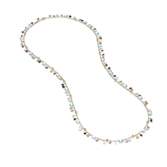 Marco Bicego 18K Yellow Gold Paradise Mixed Gemstone Necklace