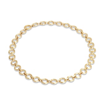Marco Bicego 18K Yellow Gold Jaipur Flat Link Necklace Marco Bicego 18K Yellow Gold Jaipur Flat Link Necklace