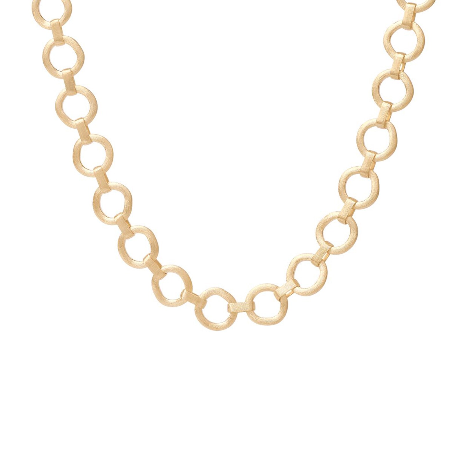 Marco Bicego 18K Yellow Gold Jaipur Flat Link Necklace