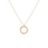 Marco Bicego 18K Yellow Gold Masai 0.09ctw Diamond Circle Necklace
