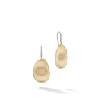 Marco Bicego 18K Yellow Gold 0.05ctw Diamond Petal Drop Earrings