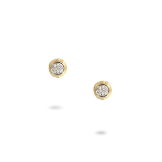 Marco Bicego 18K Yellow Gold Jaipur 0.15ctw Diamond Stud Earrings Marco Bicego 18K Yellow Gold Jaipur 0.15ctw Diamond Stud Earrings