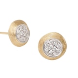 Marco Bicego 18K Yellow Gold Jaipur 0.15ctw Diamond Stud Earrings