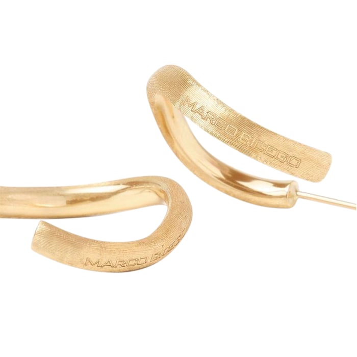 Marco Bicego 18K Yellow Gold Jaipur Twist Hoop Earrings