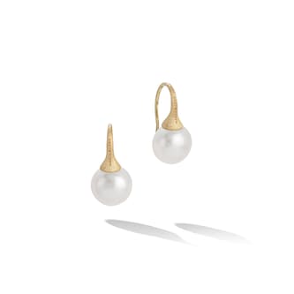 Marco Bicego 18K Yellow Gold Africa Mother Of Pearl Boule Earrings Marco Bicego 18K Yellow Gold Africa Mother Of Pearl Boule Earrings