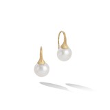 Marco Bicego 18K Yellow Gold Africa Mother Of Pearl Boule Earrings