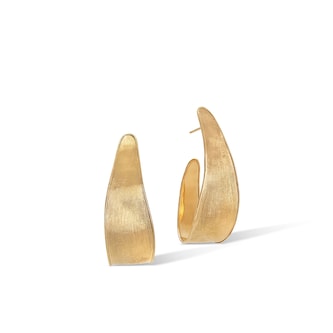 Marco Bicego 18K Yellow Gold Lunaria Hoop Earrings Marco Bicego 18K Yellow Gold Lunaria Hoop Earrings