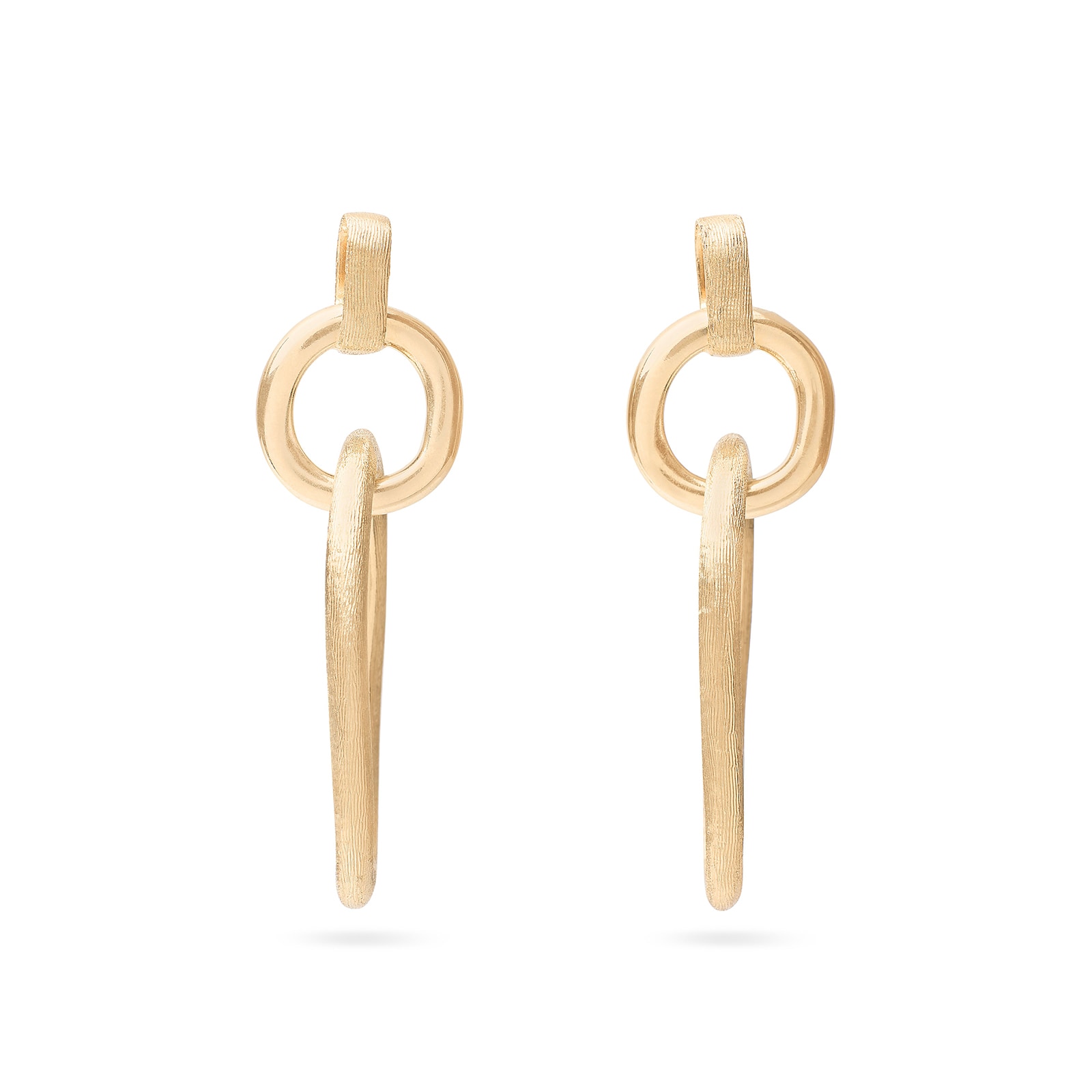 Marco Bicego 18K Yellow Gold Jaipur Link Circular Drop Earrings