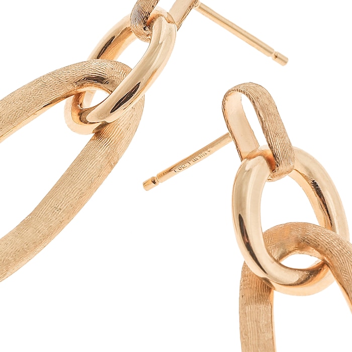 Marco Bicego 18K Yellow Gold Jaipur Link Circular Drop Earrings