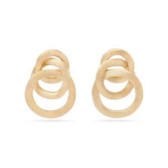 Marco Bicego 18K Yellow Gold Jaipur Link 3 Circle Drop Earrings Marco Bicego 18K Yellow Gold Jaipur Link 3 Circle Drop Earrings