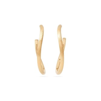 Marco Bicego 18K Yellow Gold Jaipur Link Twist Hoop Earrings