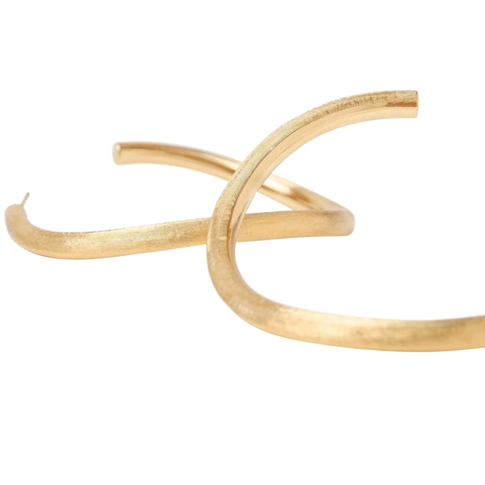 Marco Bicego 18K Yellow Gold Jaipur Link Twist Hoop Earrings