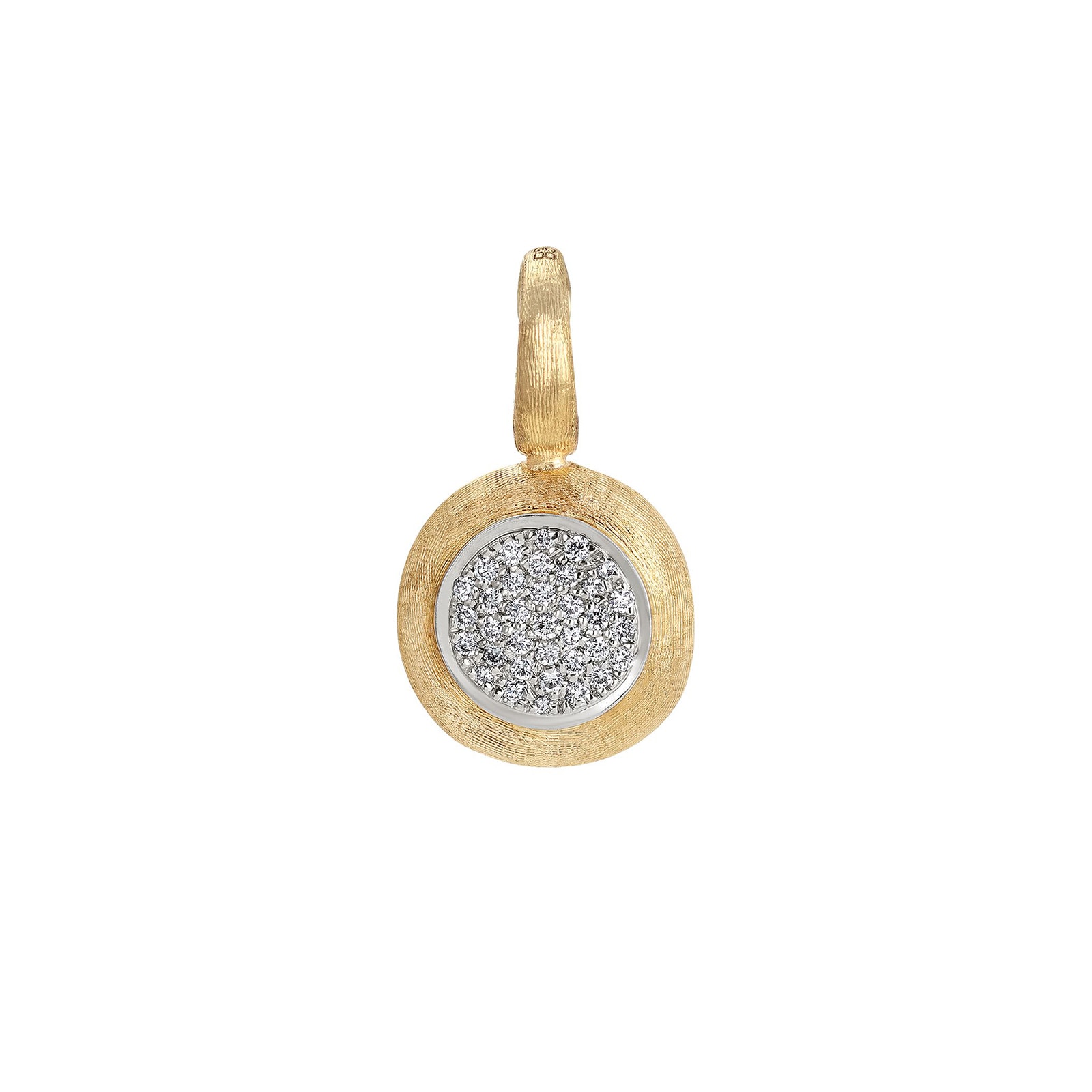 Marco Bicego 18K Yellow Gold Jaipur Link 0.25ctw Diamond Pendant