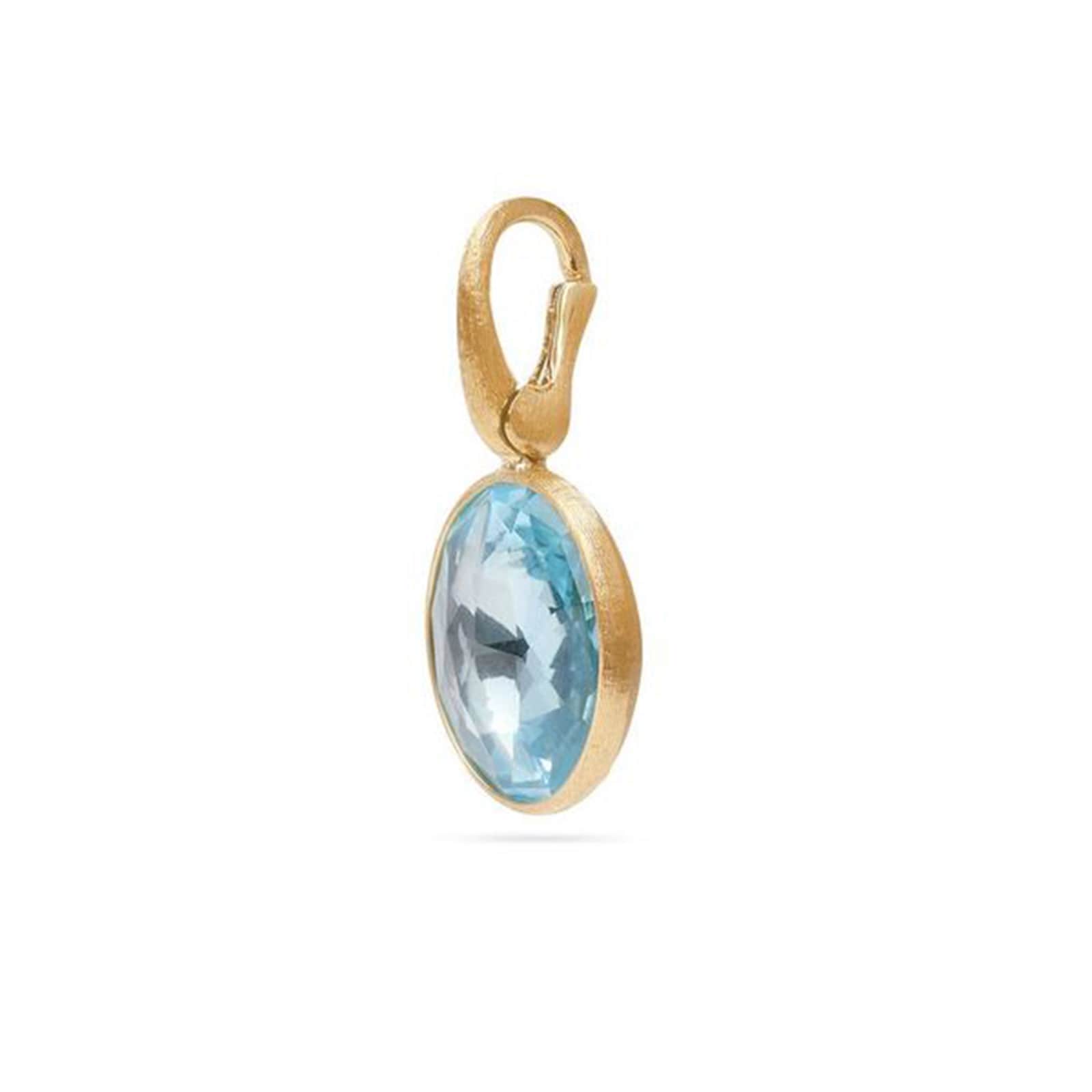 Marco Bicego 18K Yellow Gold Jaipur Blue Topaz Pendant Marco Bicego 18K Yellow Gold Jaipur Blue Topaz Pendant