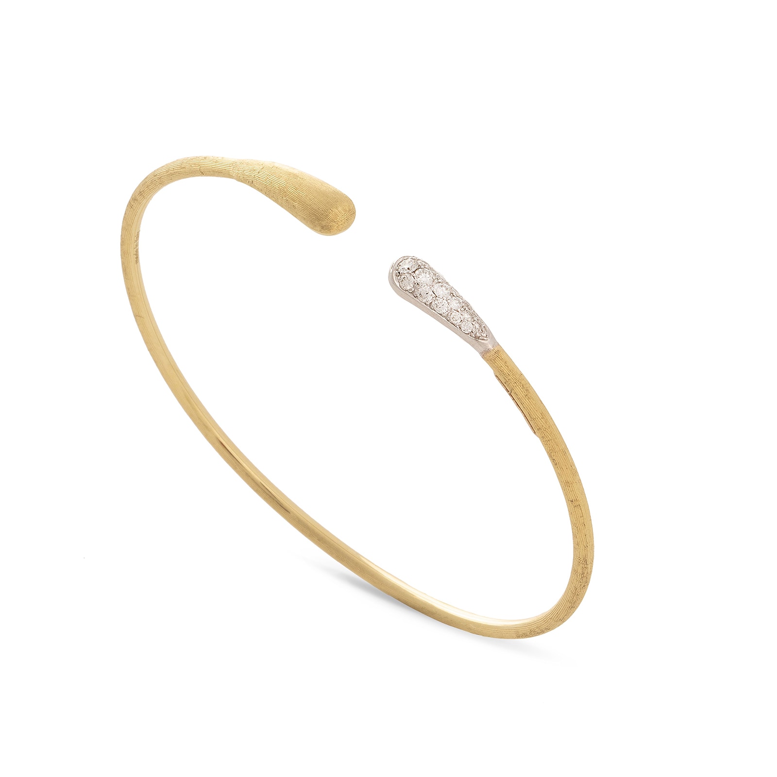 Marco Bicego 18K Yellow Gold Lucia 0.15ctw Diamond Bangle Marco Bicego 18K Yellow Gold Lucia 0.15ctw Diamond Bangle