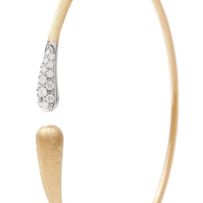 Marco Bicego 18K Yellow Gold Lucia 0.15ctw Diamond Bangle