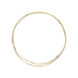 Marco Bicego 18ct Yellow Gold Marrakech Two Strand 0.86ct Diamond Necklace