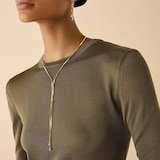 Marco Bicego 18ct Yellow Gold Marrkech Diamond 2 Strand Lariat Necklace