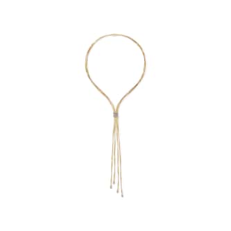 Marco Bicego 18ct Yellow Gold Marrkech Diamond 4 Strand Lariat Necklace