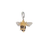 Annoushka Mythology Bee Charm Pendant In 18ct Yellow & White Gold With Diamonds