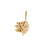 Annoushka Annoushka x The Vampire's Wife Ship Charm Pendant In 18ct Yellow Gold